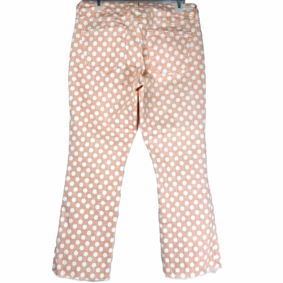 Anthropologie Denim - PILCRO & THE LETTERPRESS ORANGE DOT JEANS